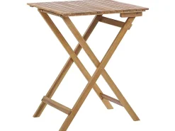 Set bistrot Pieghevole TERNI Legno d'acacia Marrone