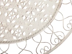 Set bistrot Pieghevole TRIESTE Metallo Beige chiaro
