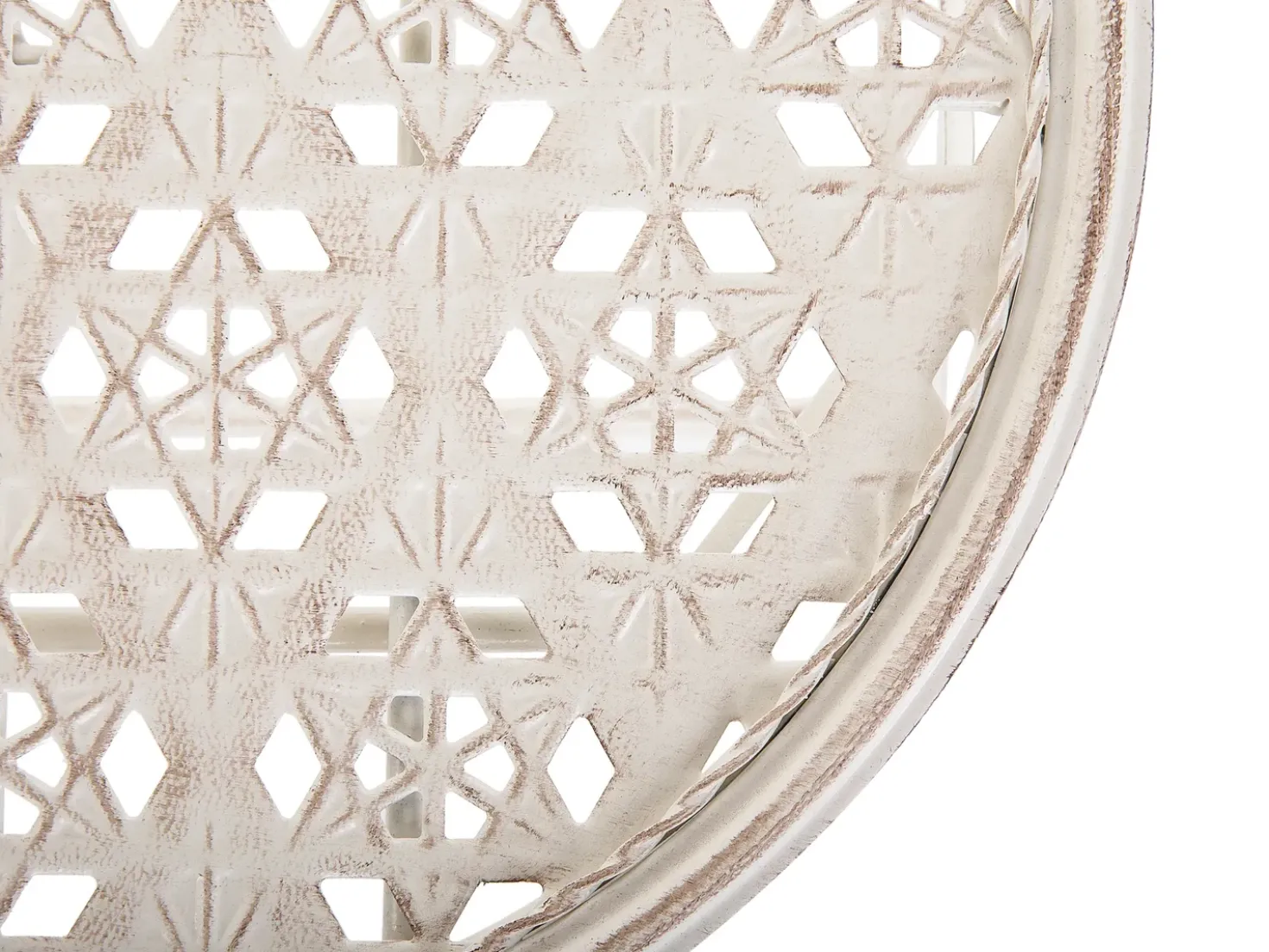 Set bistrot Pieghevole TRIESTE Metallo Beige chiaro