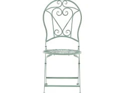 Set bistrot Pieghevole TRENTO Metallo Verde chiaro