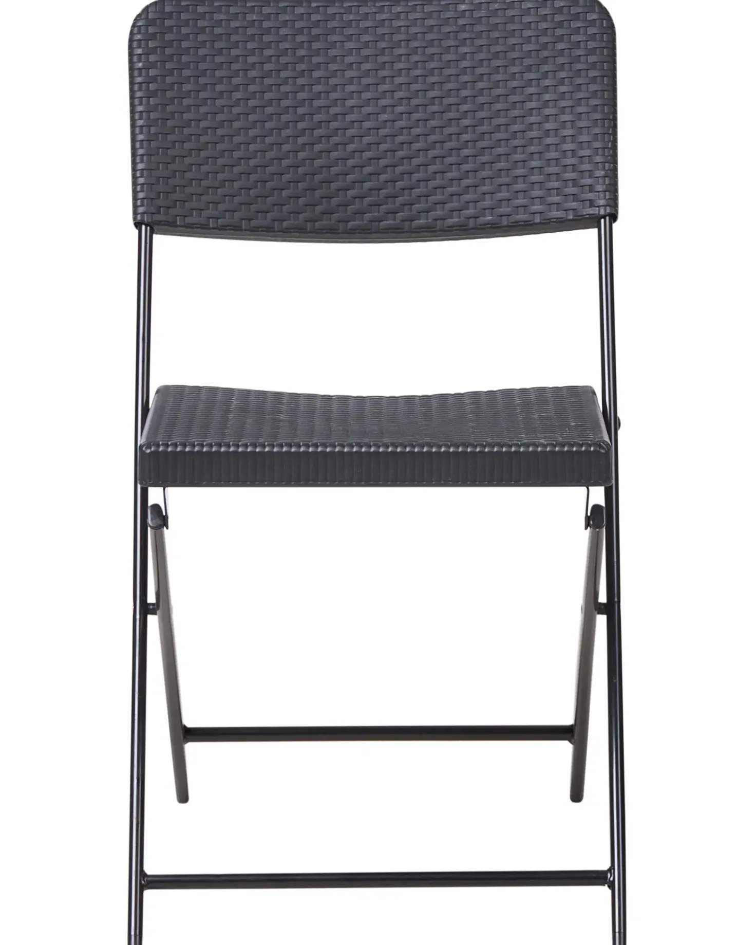 Set bistrot Pieghevole TRAPPETO Nero