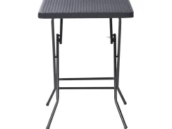Set bistrot Pieghevole TRAPPETO Nero