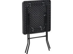 Set bistrot Pieghevole TRAPPETO Nero