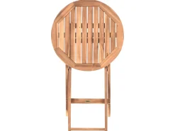 Set bistrot RIVAROTTA Legno d'acacia Marrone/Nero