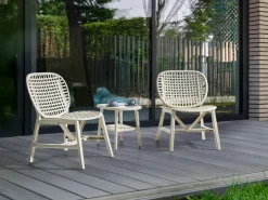 Set bistrot SICELLE Bianco sporco