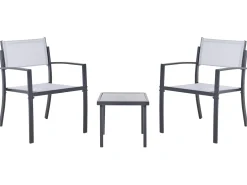 Set bistrot TAVOLETO Metallo Grigio