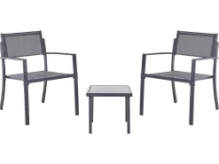 Set bistrot TAVOLETO Metallo Grigio scuro