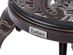 Set bistrot TRIORA/ANDALO Metallo Marrone
