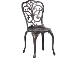 Set bistrot TRIORA/ANDALO Metallo Marrone