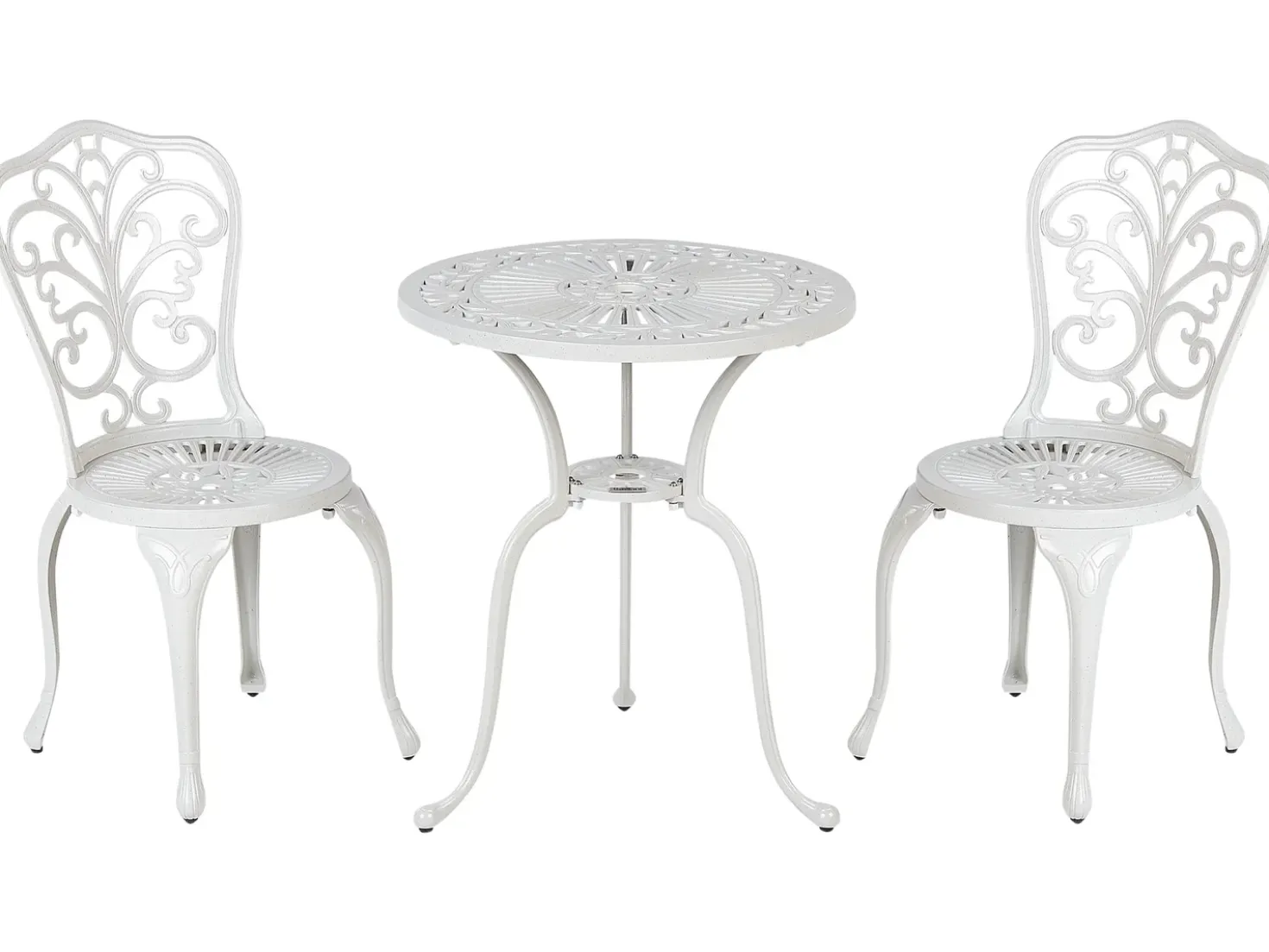 Set bistrot TRIORA/DASCIO Metallo Bianco sporco