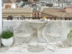 Set bistrot YAVIZA Metallo Beige chiaro