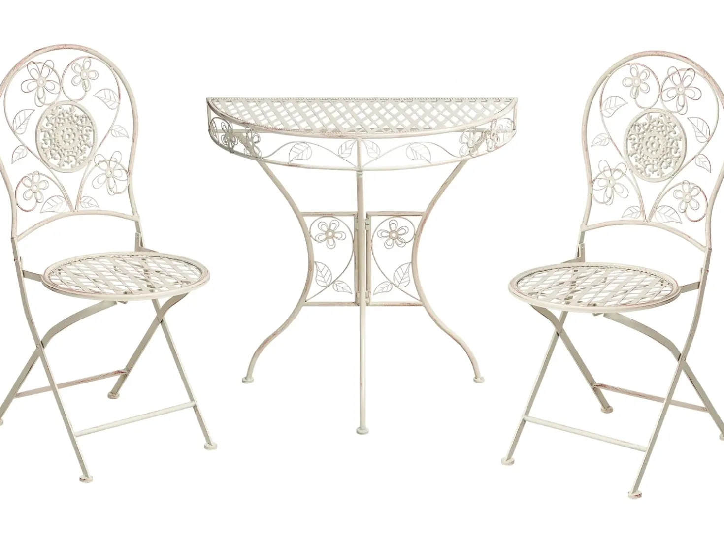 Set bistrot YAVIZA Metallo Beige chiaro