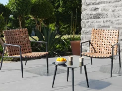 Set bistrot ZIRIA Rattan sintetico (PE) Marrone
