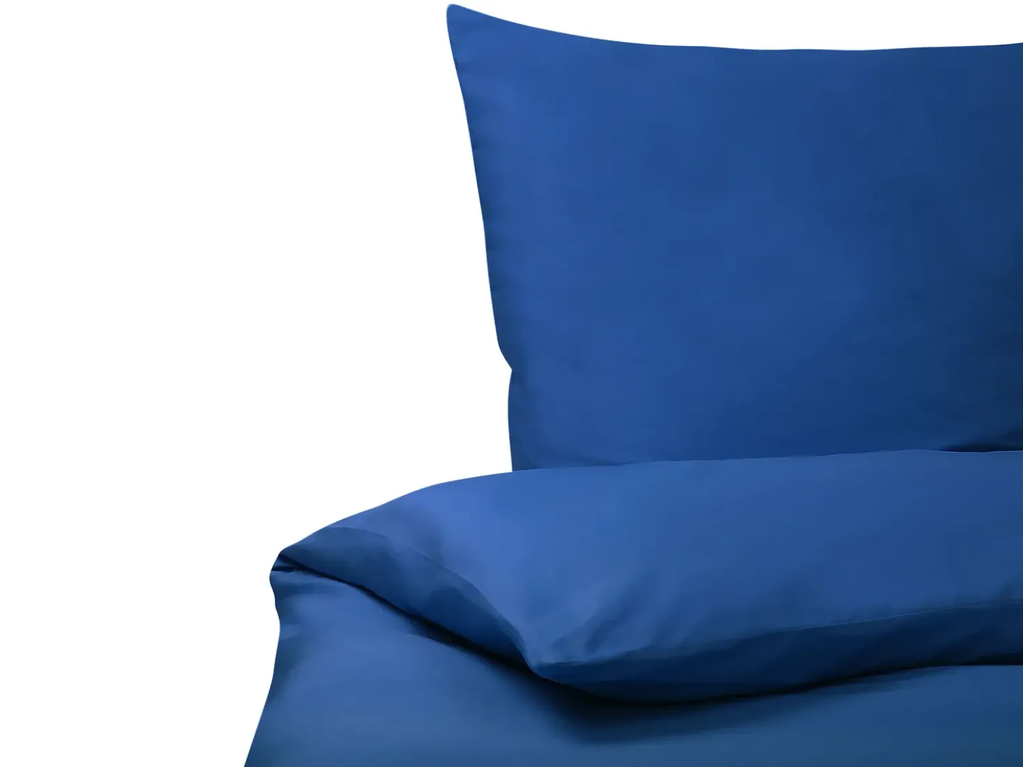 Set Copripiumino HARMONRIDGE Raso di Cotone 135 x 200 cm Blu scuro