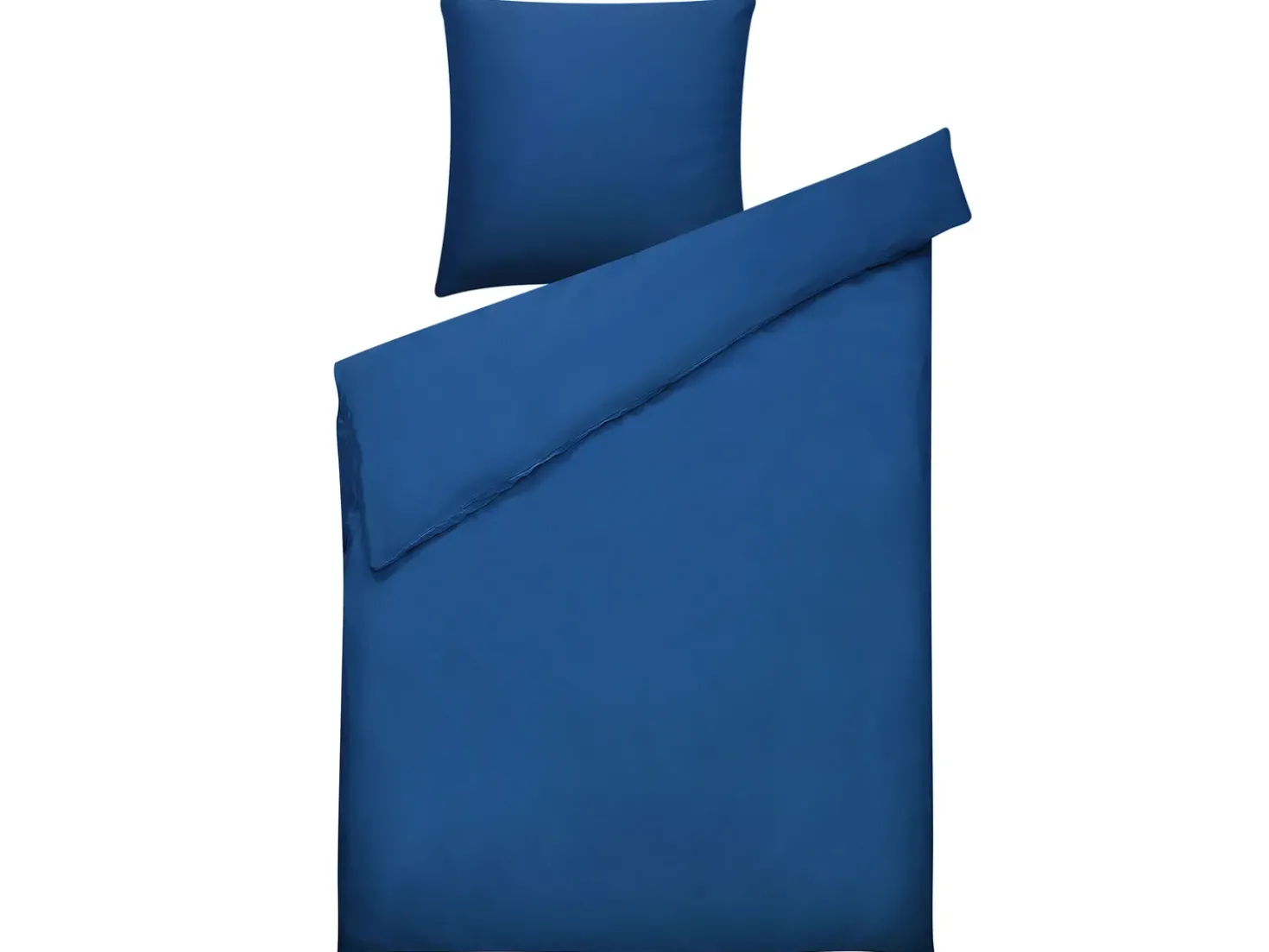 Set Copripiumino HARMONRIDGE Raso di Cotone 135 x 200 cm Blu scuro