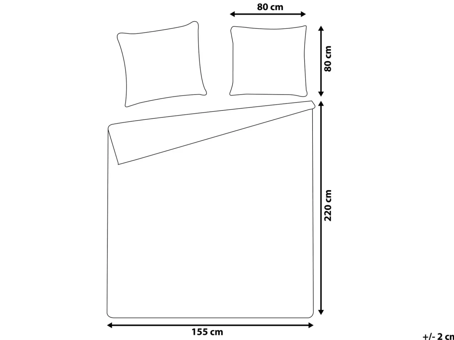 Set Copripiumino LARYNHILL Raso di Cotone 155 x 220 cm Rosa
