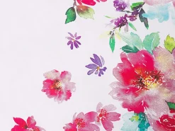 Set Copripiumino LARYNHILL Raso di Cotone 135 x 200 cm Rosa