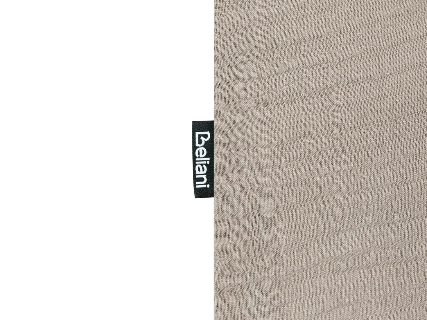 Set Copripiumino SUMNER Mussola di cotone 220 x 240 cm Tortora