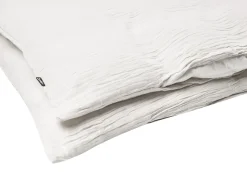 Set Copripiumino SUMNER Mussola di cotone 220 x 240 cm Bianco sporco