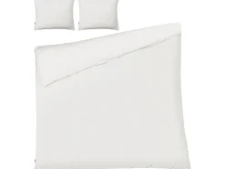 Set Copripiumino SUMNER Mussola di cotone 220 x 240 cm Bianco sporco