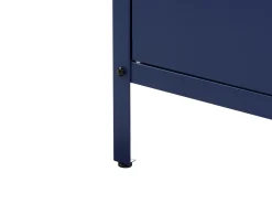 Set cucina da esterno 3 elementi con lavello VILAMA Metallo Blu