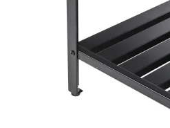 Set cucina da esterno 2 elementi con lavello MAENZA Metallo Nero