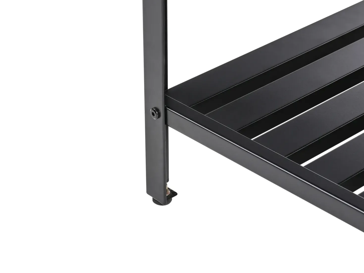 Set cucina da esterno 2 elementi con lavello MAENZA Metallo Nero