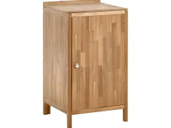 Set cucina da esterno 3 elementi con lavello VENOSA Legno d'acacia Marrone/Nero