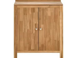 Set cucina da esterno 3 elementi con lavello VENOSA Legno d'acacia Marrone/Nero