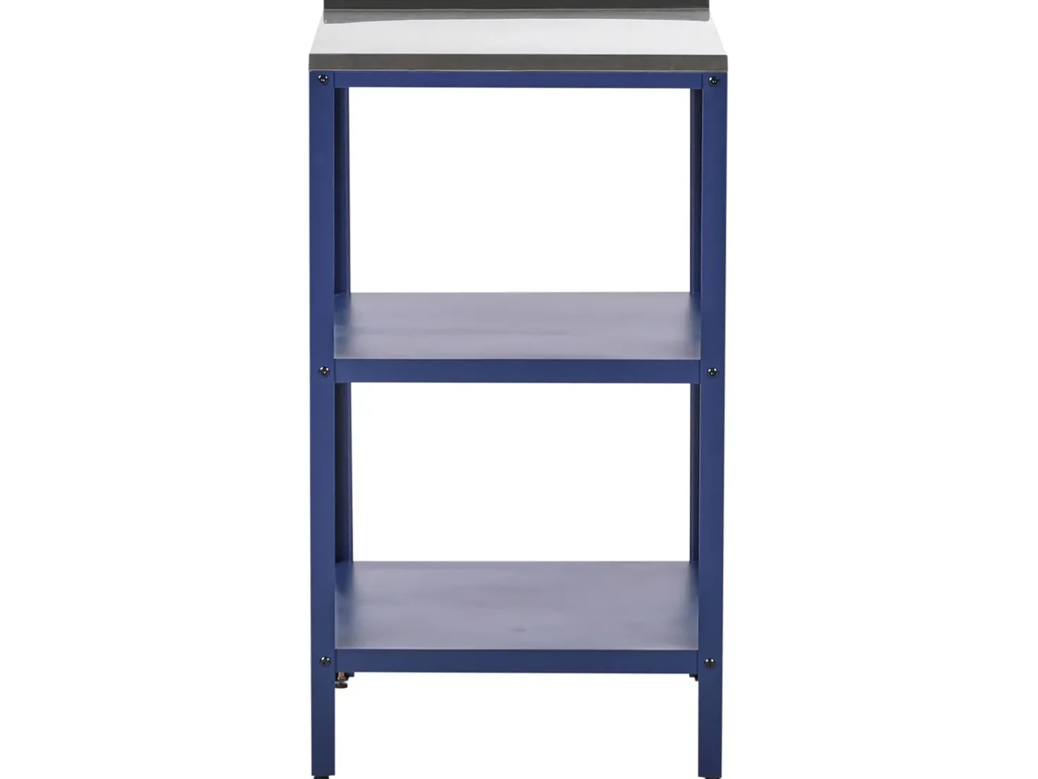 Set cucina da esterno 4 elementi con lavello VILAMA Metallo Blu