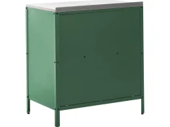 Set cucina da esterno 4 elementi con lavello VILAMA Metallo Verde