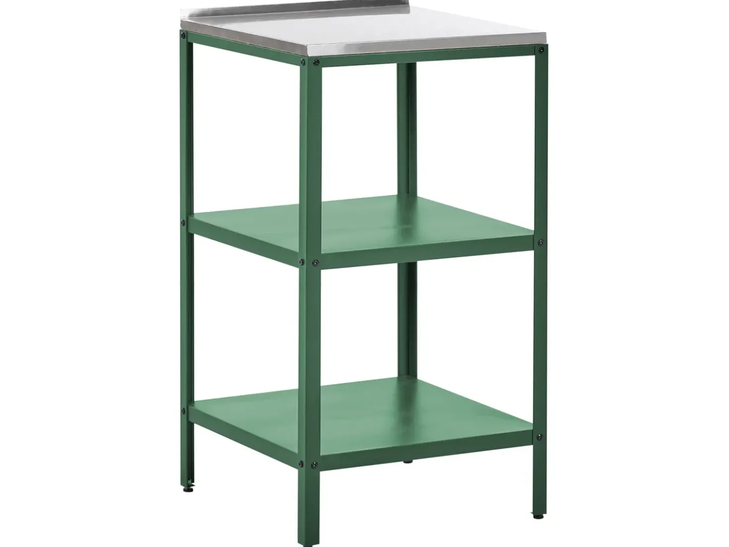 Set cucina da esterno 4 elementi con lavello VILAMA Metallo Verde