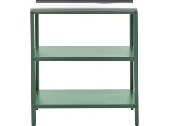 Set cucina da esterno 4 elementi con lavello VILAMA Metallo Verde