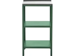 Set cucina da esterno 4 elementi con lavello VILAMA Metallo Verde