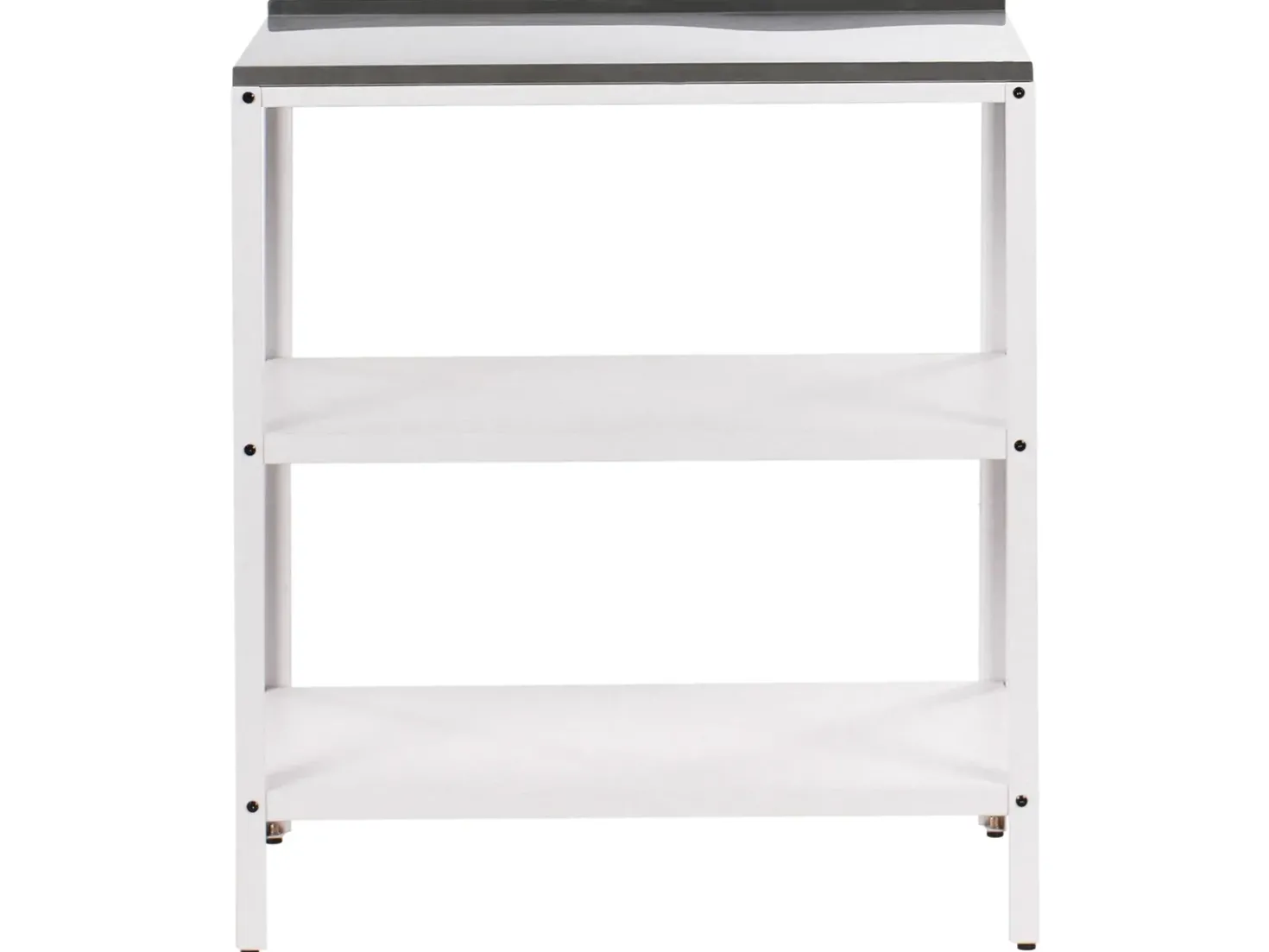 Set cucina da esterno 2 elementi con lavello VILAMA Metallo Bianco
