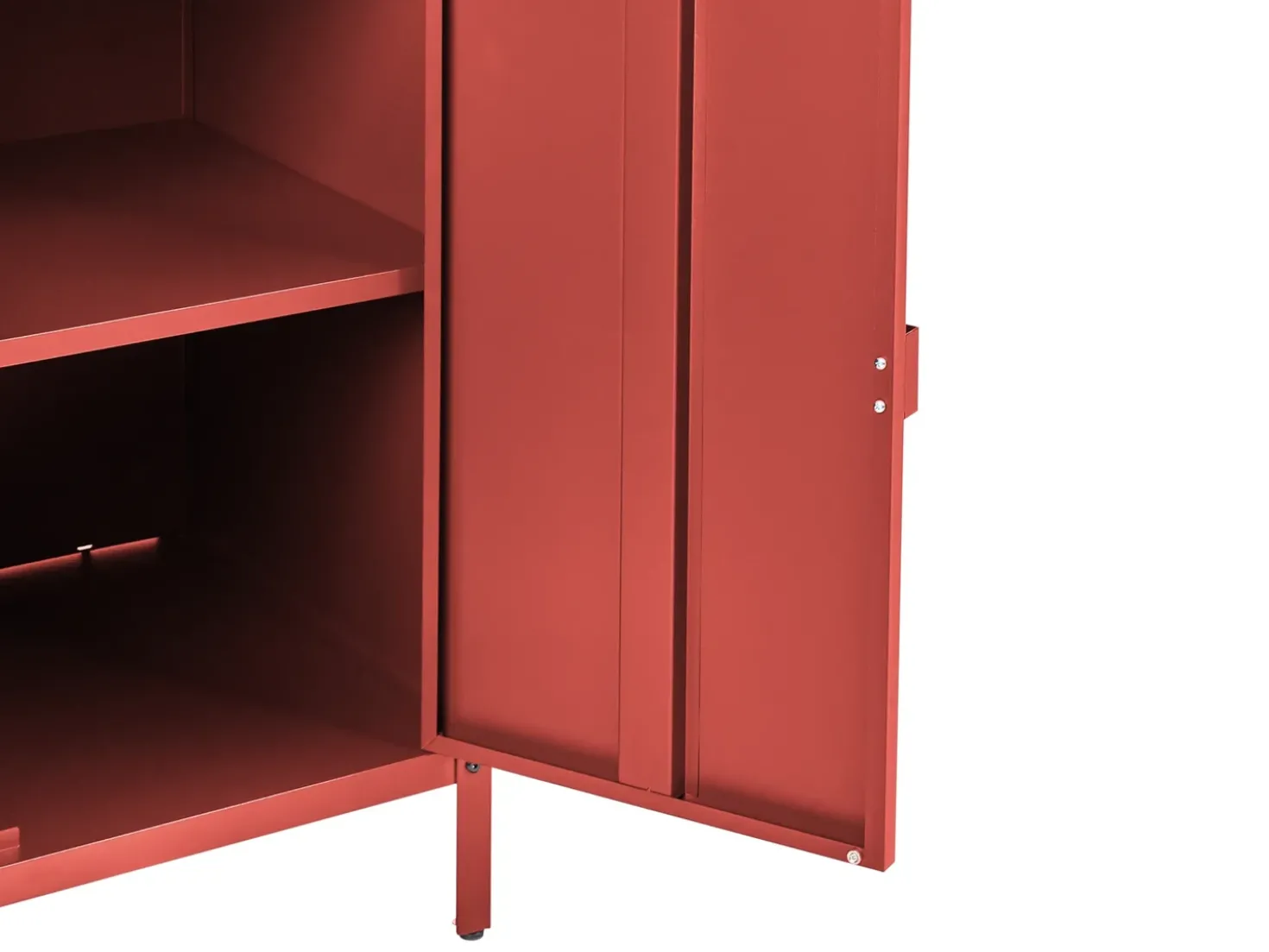 Set cucina da esterno 2 elementi con lavello VILAMA Metallo Rosso