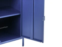 Set cucina da esterno 2 elementi con lavello VILAMA Metallo Blu