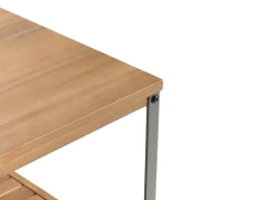 Set cucina da esterno 3 elementi con lavello IVREA Legno di acacia certificato Marrone/Argento