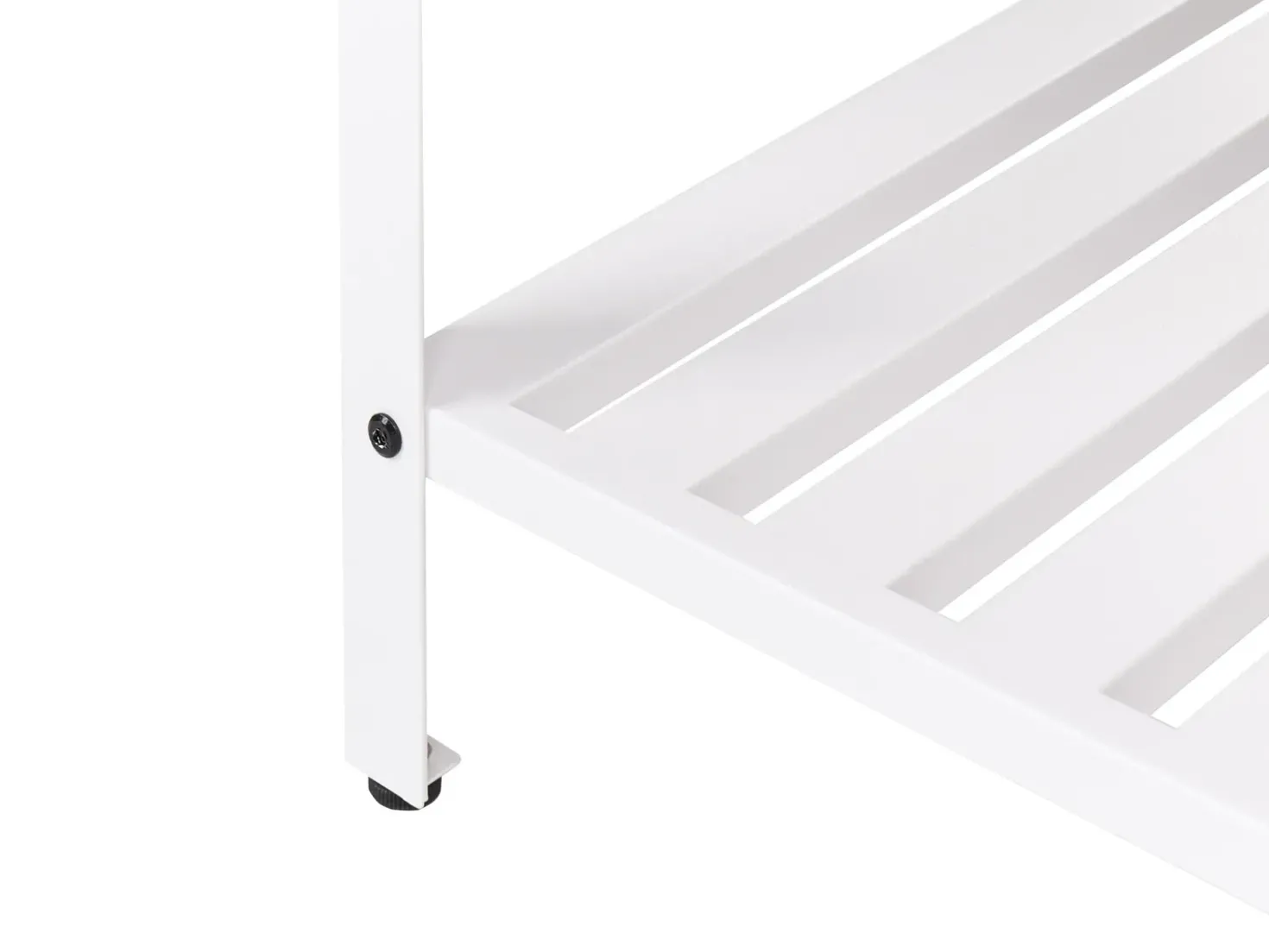 Set cucina da esterno 2 elementi con lavello MAENZA Metallo Bianco