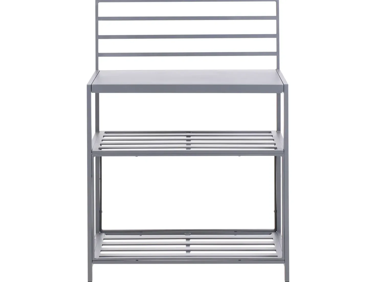 Set cucina da esterno 4 elementi con lavello MIRADOR Rattan sintetico (PE) Grigio