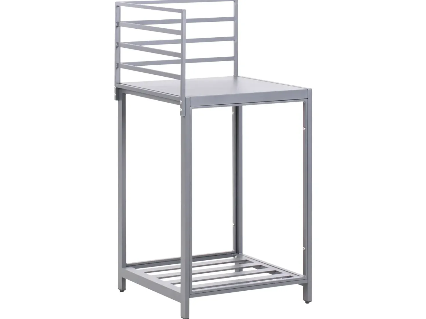 Set cucina da esterno 4 elementi con lavello MIRADOR Rattan sintetico (PE) Grigio