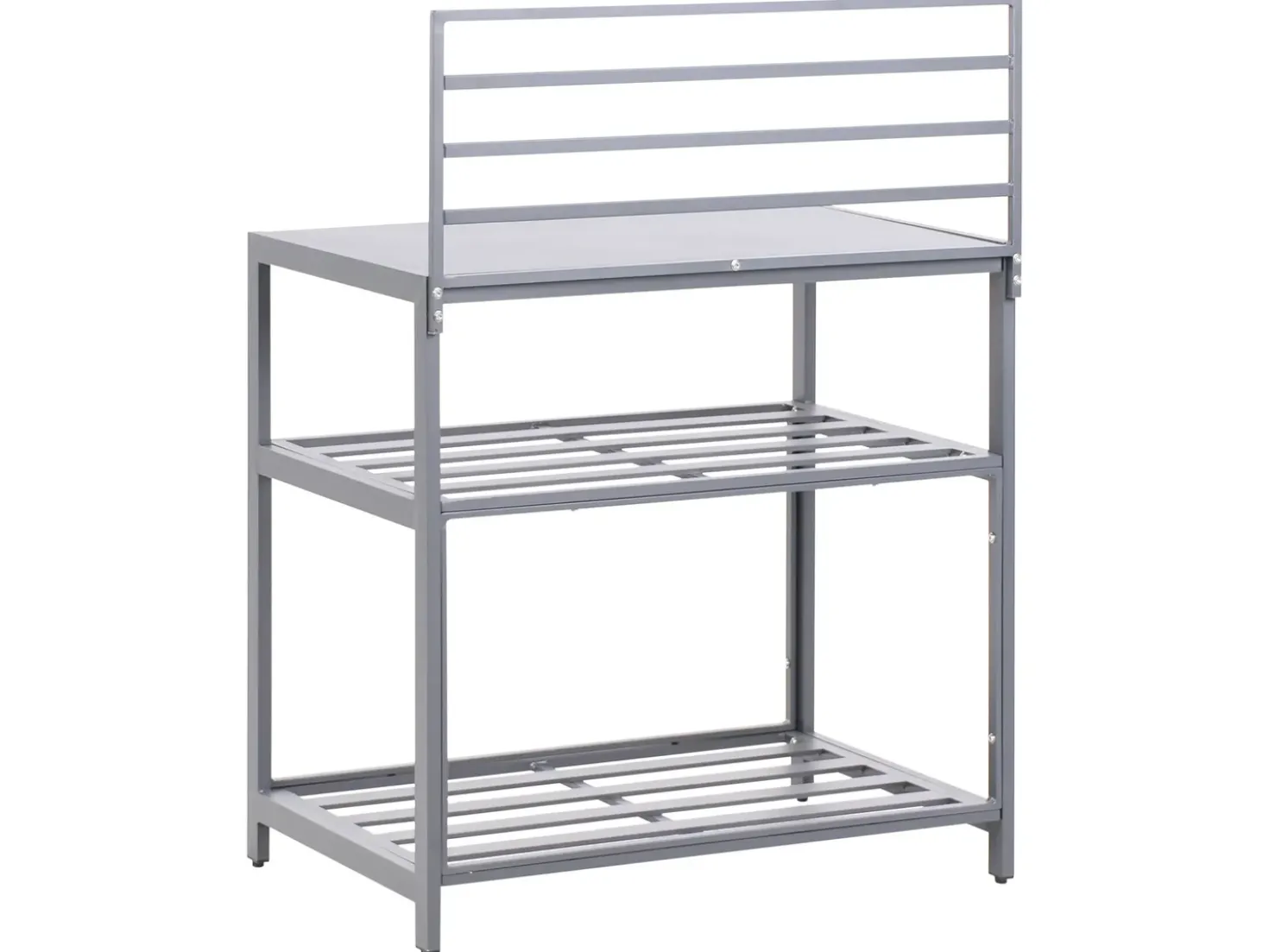 Set cucina da esterno 4 elementi con lavello MIRADOR Rattan sintetico (PE) Grigio