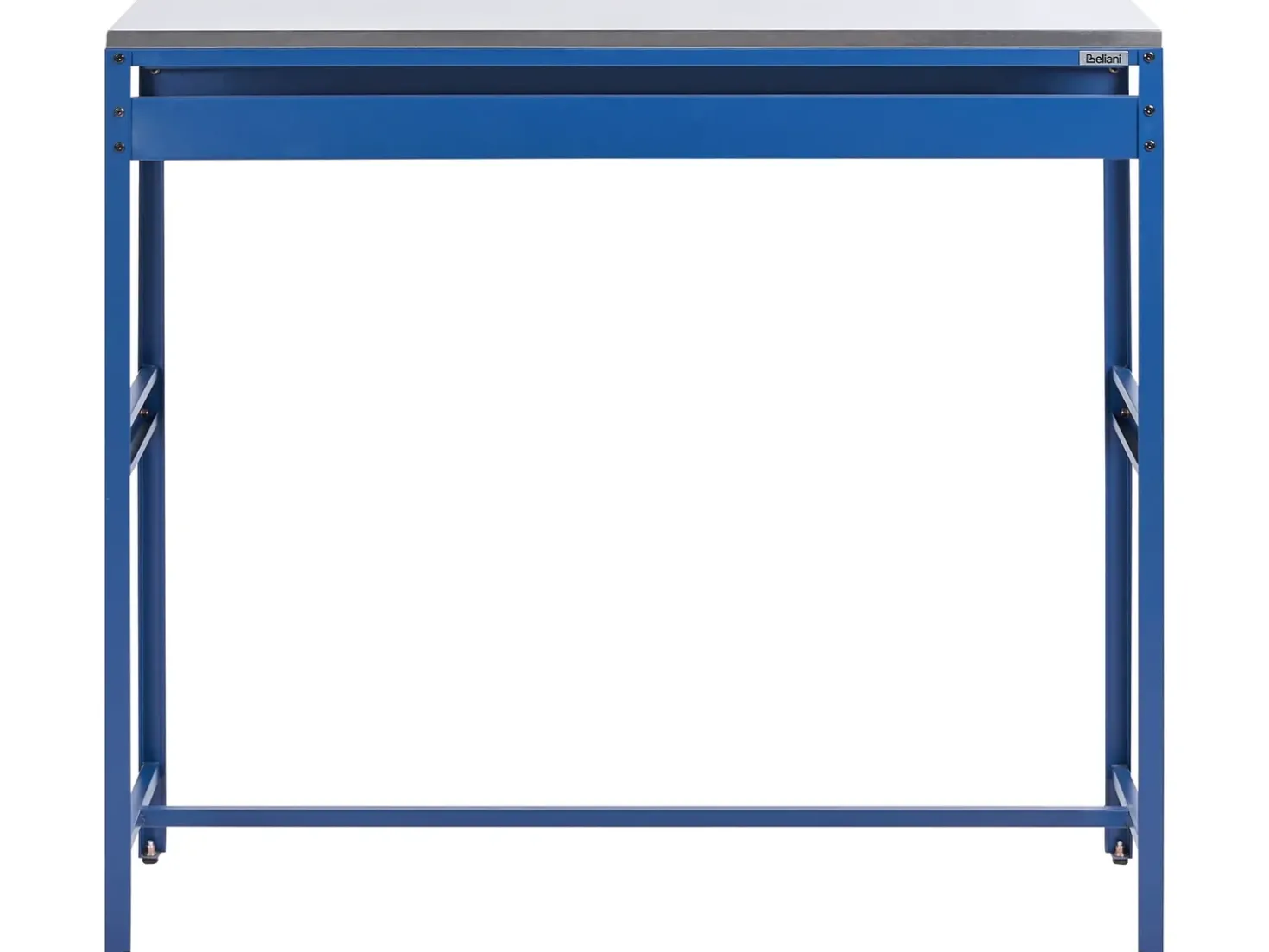 Set cucina da esterno 3 elementi con lavello MAENZA Metallo Blu