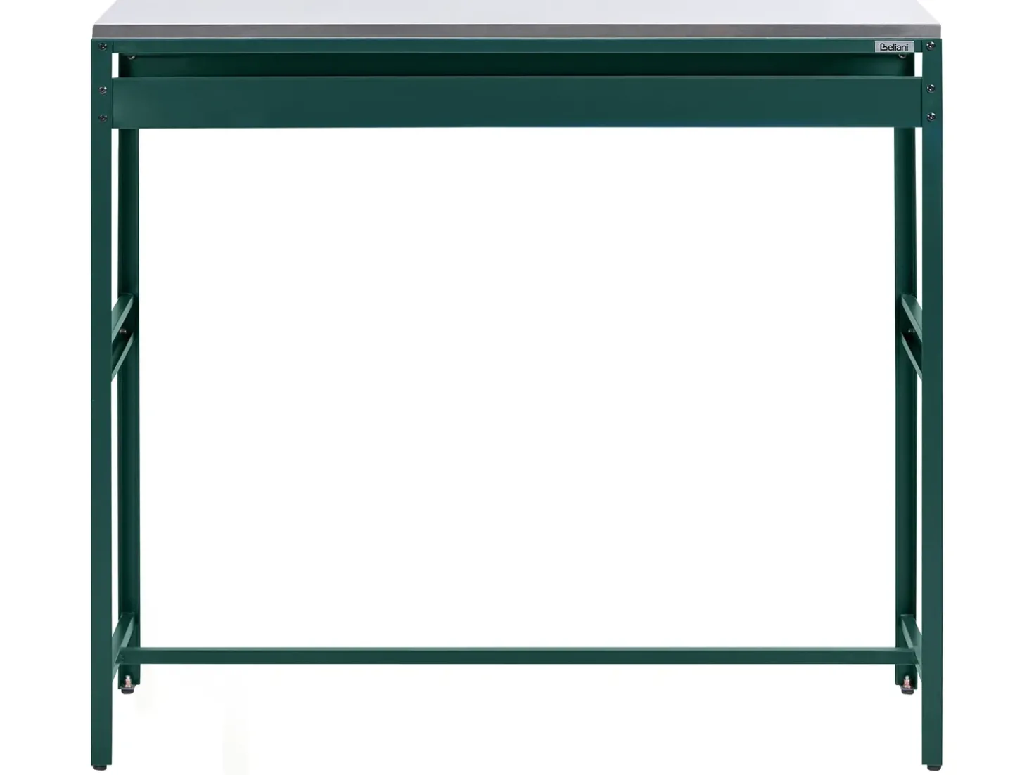 Set cucina da esterno 2 elementi con lavello MAENZA Metallo Verde