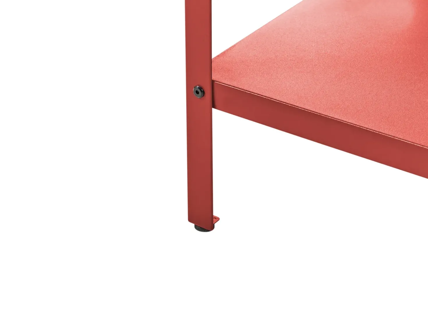 Set cucina da esterno 4 elementi con lavello VILAMA Metallo Rosso