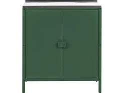 Set cucina da esterno 2 elementi con lavello VILAMA Metallo Verde