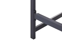Set cucina da esterno con lavello AVETRANA Metallo Nero