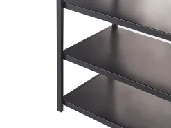 Set cucina da esterno con lavello AVETRANA Metallo Nero