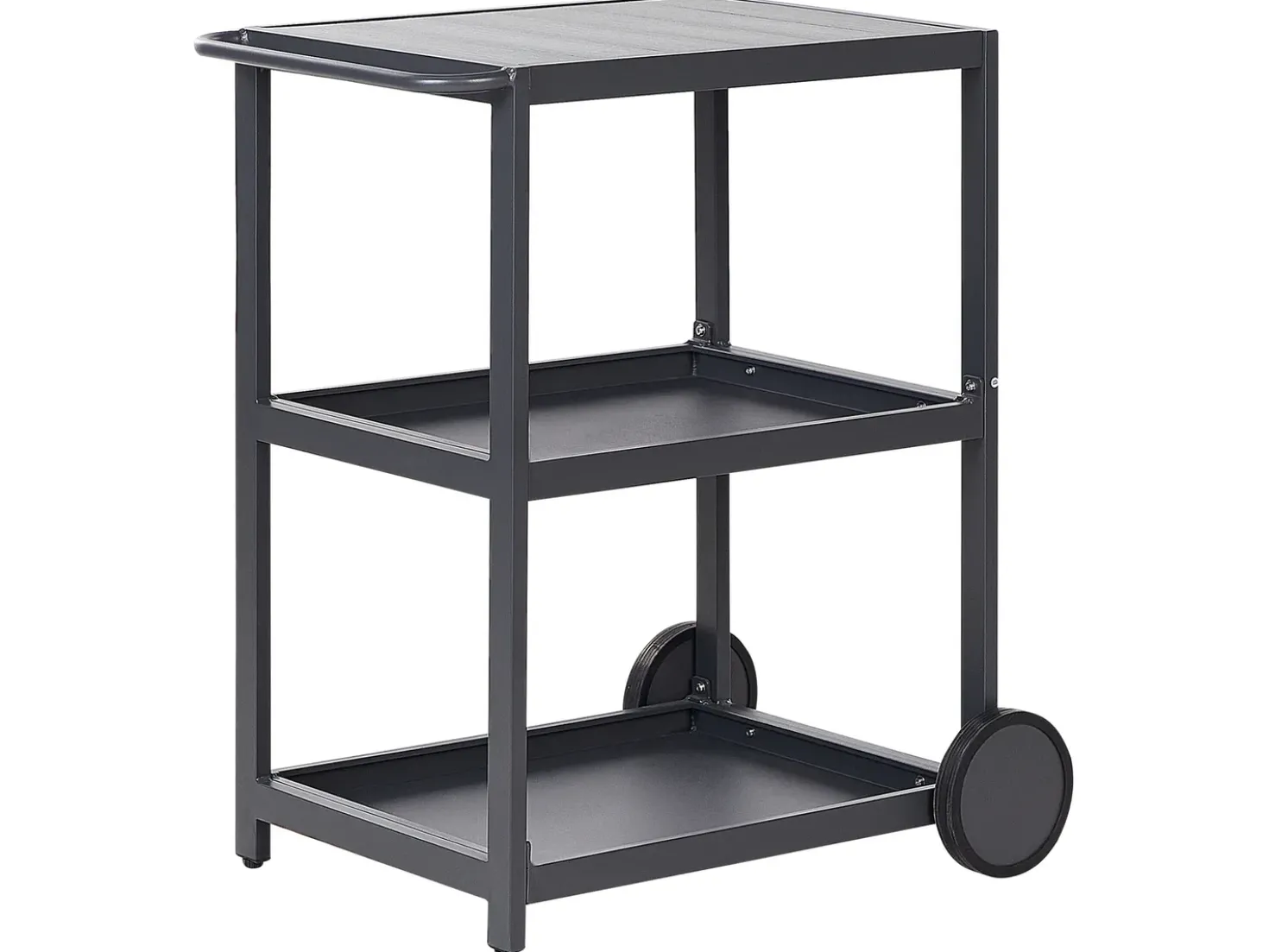 Set cucina da esterno con lavello ORTISEI Metallo Grigio grafite