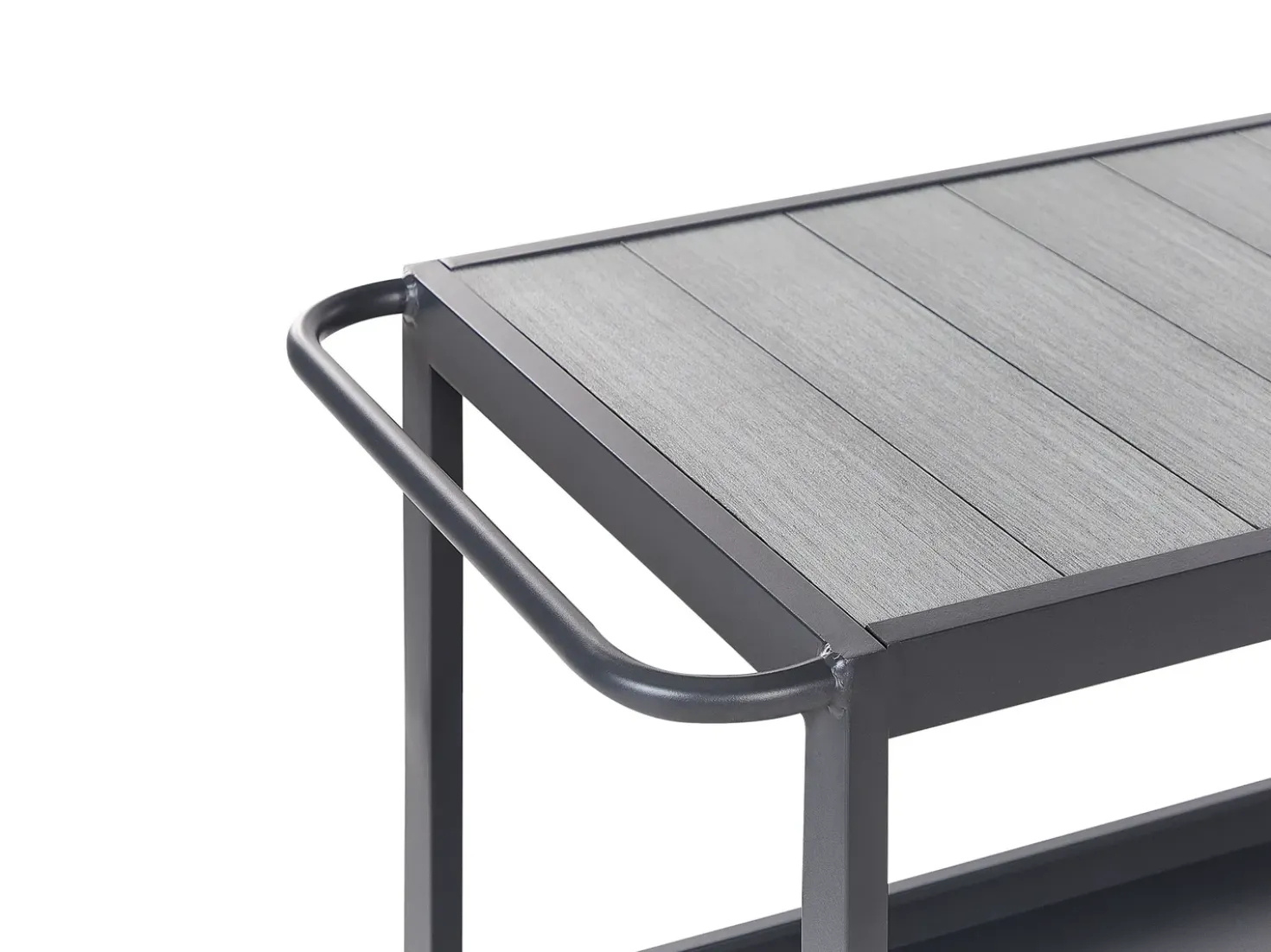 Set cucina da esterno con lavello ORTISEI Metallo Grigio grafite